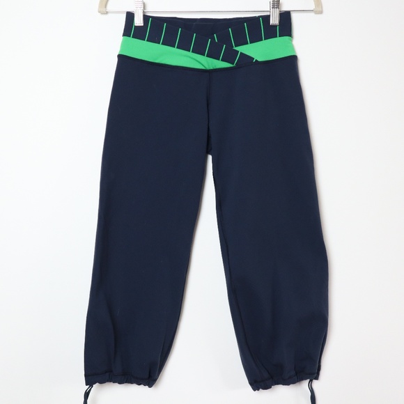 lululemon athletica Pants - Lululemon | Dharana Crop in Inkwell